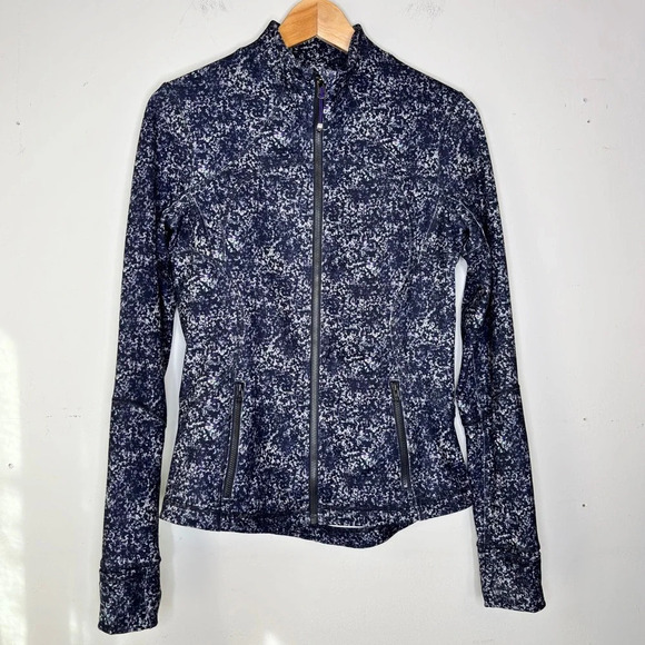 Lululemon Forme Jacket Rocky Road Sand Dune Toothpaste Size 6 - Picture 2 of 14